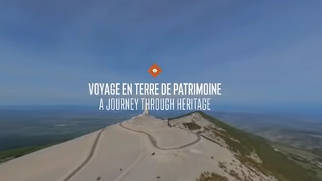 L'image d'accueil montre le mont Ventoux