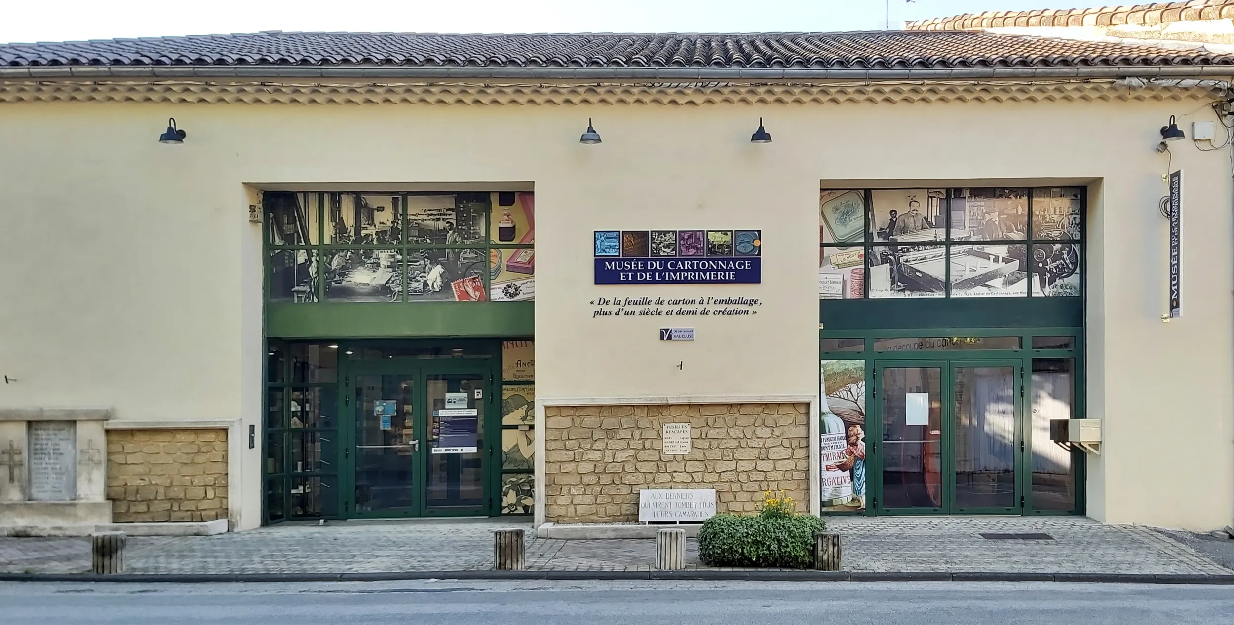 Facade du Musée du cartonnage et de l'imprimerie
