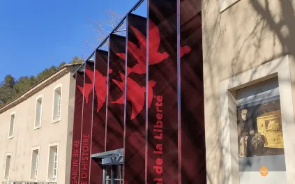 Facade du Musée d'Histoire Jean Garcin 39-45 : l'Appel de la liberté